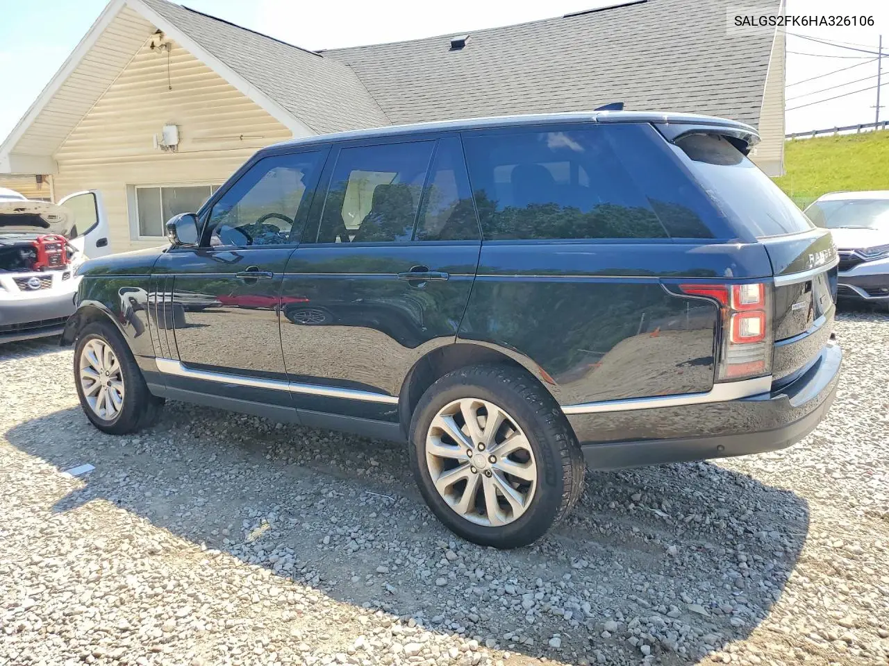 2017 Land Rover Range Rover Hse VIN: SALGS2FK6HA326106 Lot: 59255496