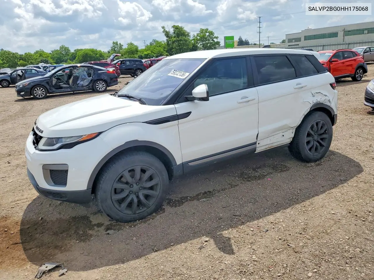 2017 Land Rover Range Rover Evoque Se VIN: SALVP2BG0HH175068 Lot: 59282136