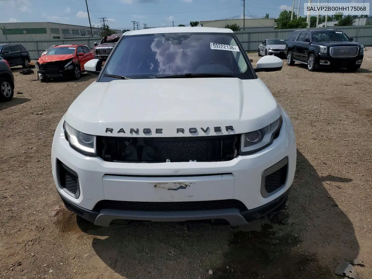 2017 Land Rover Range Rover Evoque Se VIN: SALVP2BG0HH175068 Lot: 59282136