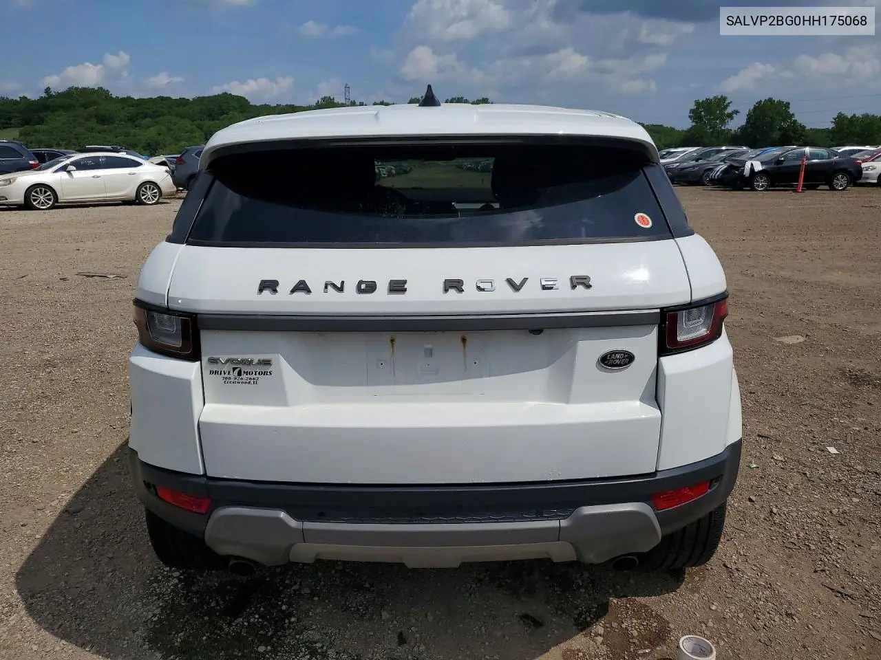 2017 Land Rover Range Rover Evoque Se VIN: SALVP2BG0HH175068 Lot: 59282136