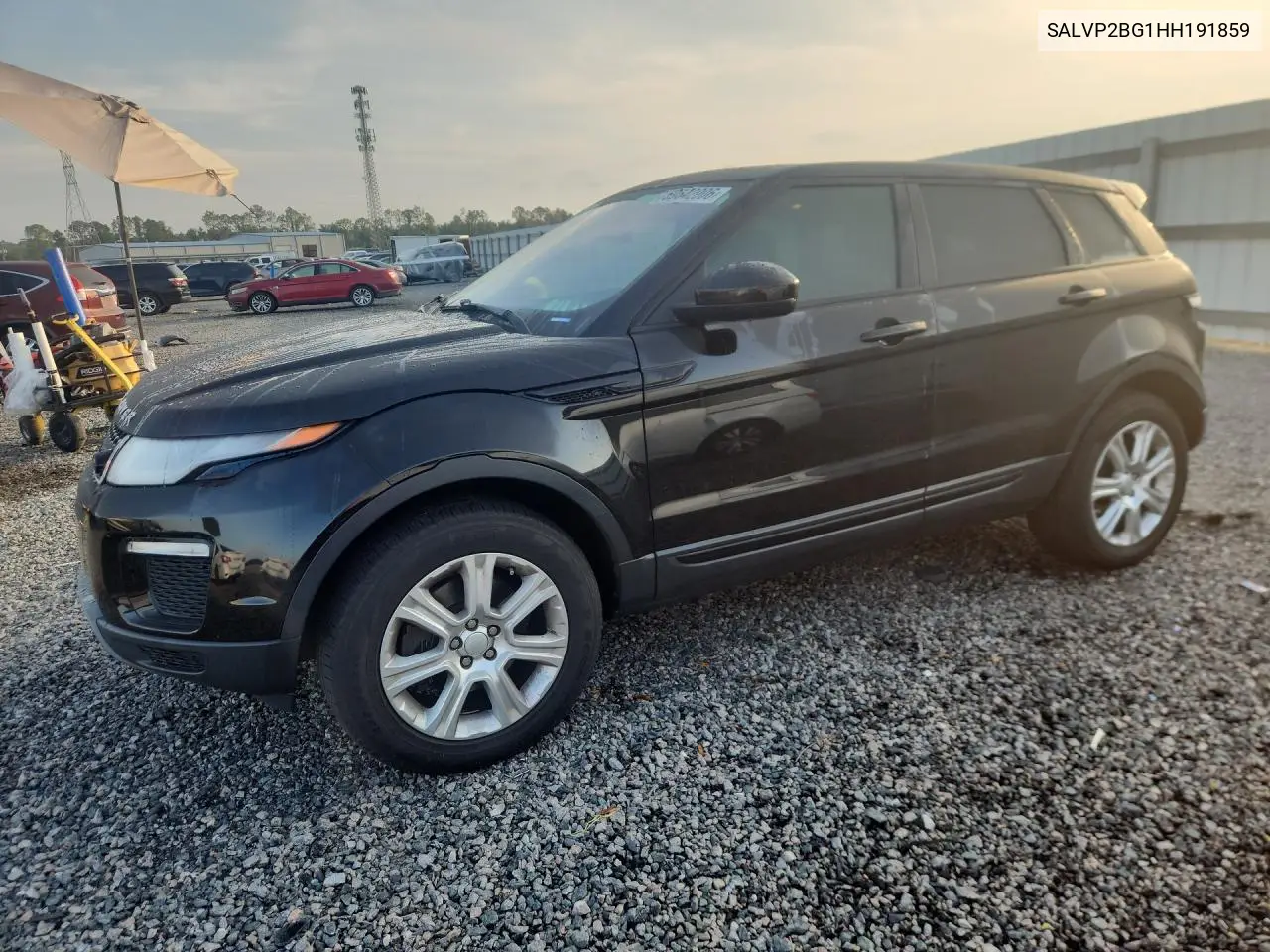 2017 Land Rover Range Rover Evoque Se VIN: SALVP2BG1HH191859 Lot: 59542006