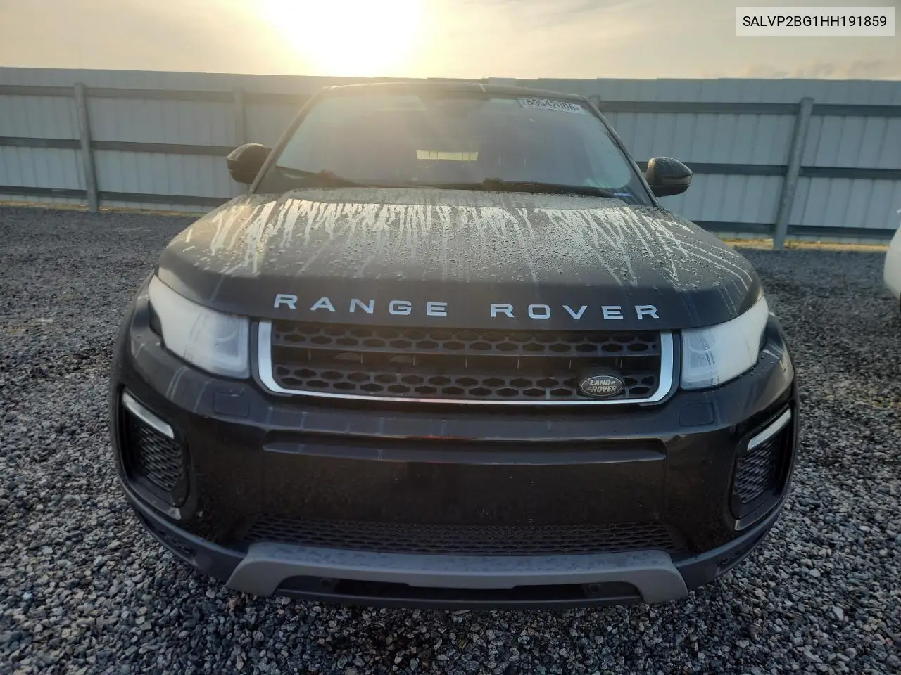 2017 Land Rover Range Rover Evoque Se VIN: SALVP2BG1HH191859 Lot: 59542006