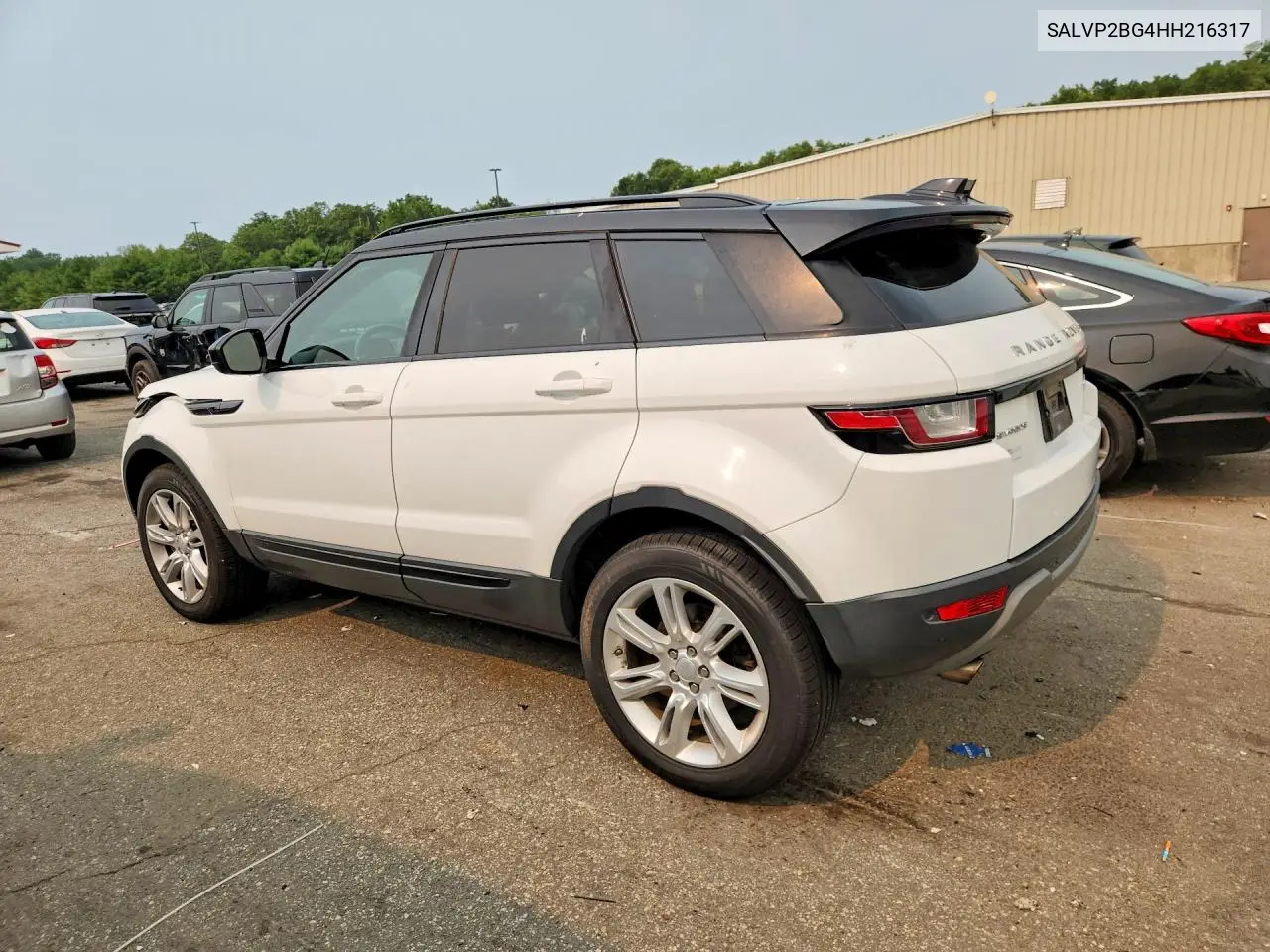 2017 Land Rover Range Rover Evoque Se VIN: SALVP2BG4HH216317 Lot: 59601636