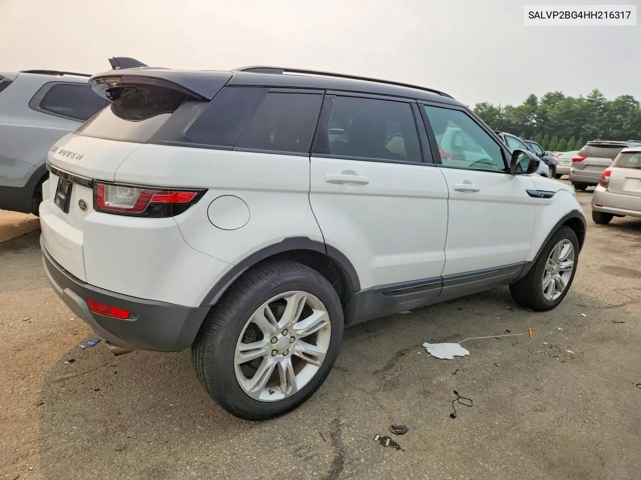2017 Land Rover Range Rover Evoque Se VIN: SALVP2BG4HH216317 Lot: 59601636