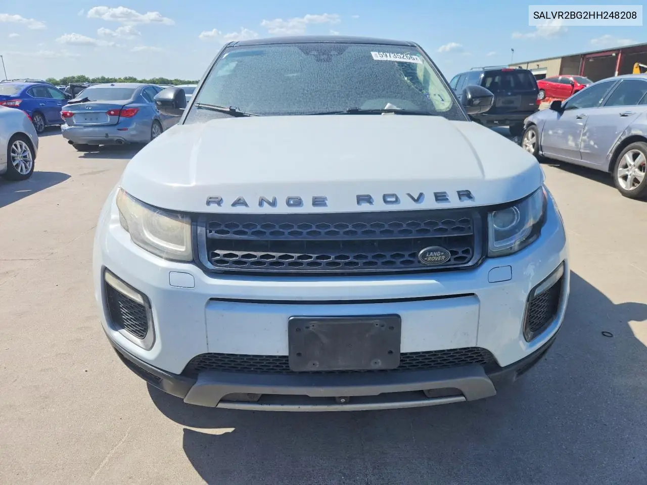 2017 Land Rover Range Rover Evoque Hse VIN: SALVR2BG2HH248208 Lot: 59735266
