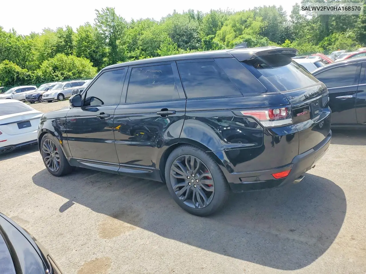 2017 Land Rover Range Rover Sport Hse Dynamic VIN: SALWV2FV0HA168570 Lot: 59841106