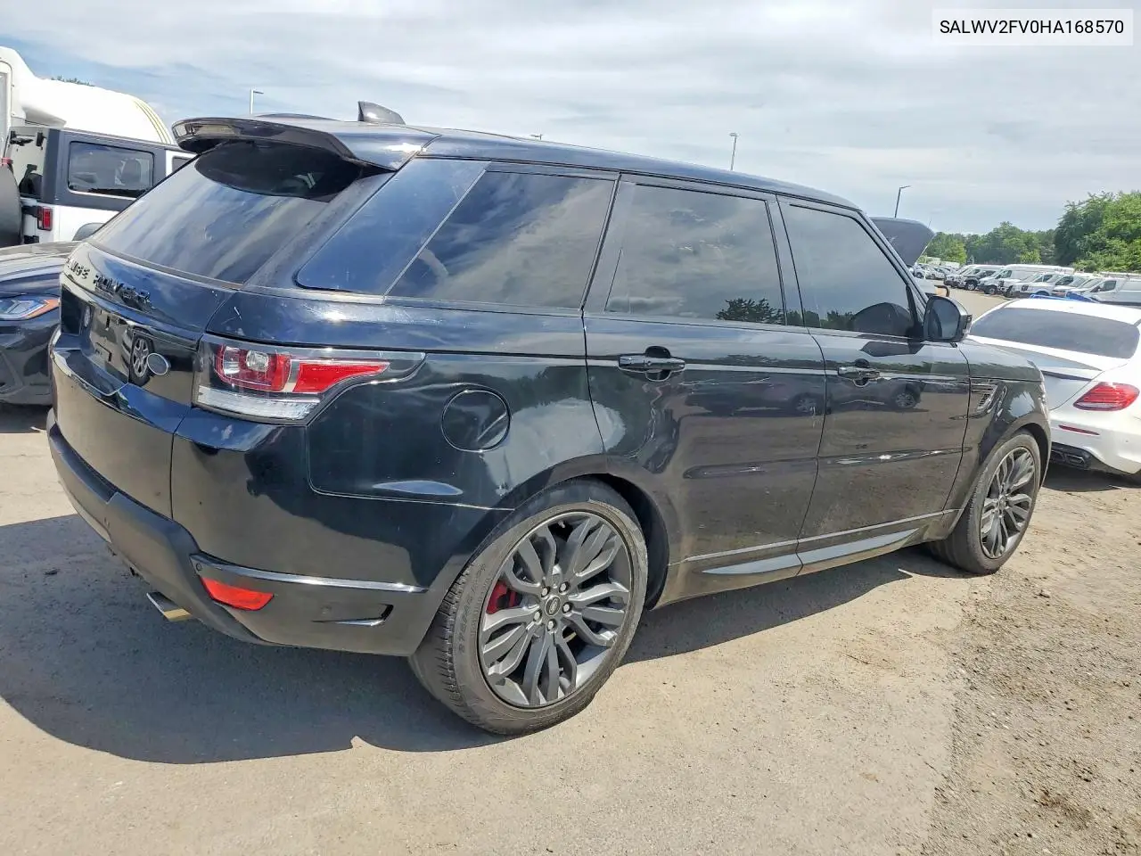 2017 Land Rover Range Rover Sport Hse Dynamic VIN: SALWV2FV0HA168570 Lot: 59841106