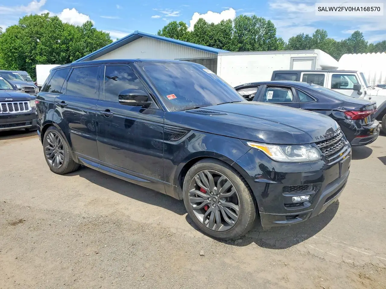 2017 Land Rover Range Rover Sport Hse Dynamic VIN: SALWV2FV0HA168570 Lot: 59841106