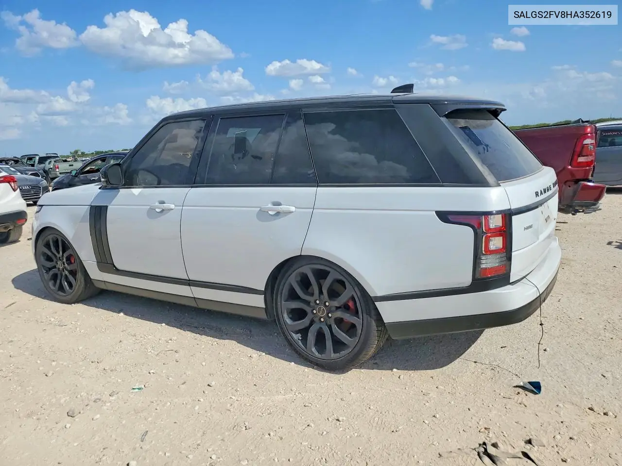 2017 Land Rover Range Rover Hse VIN: SALGS2FV8HA352619 Lot: 60127306