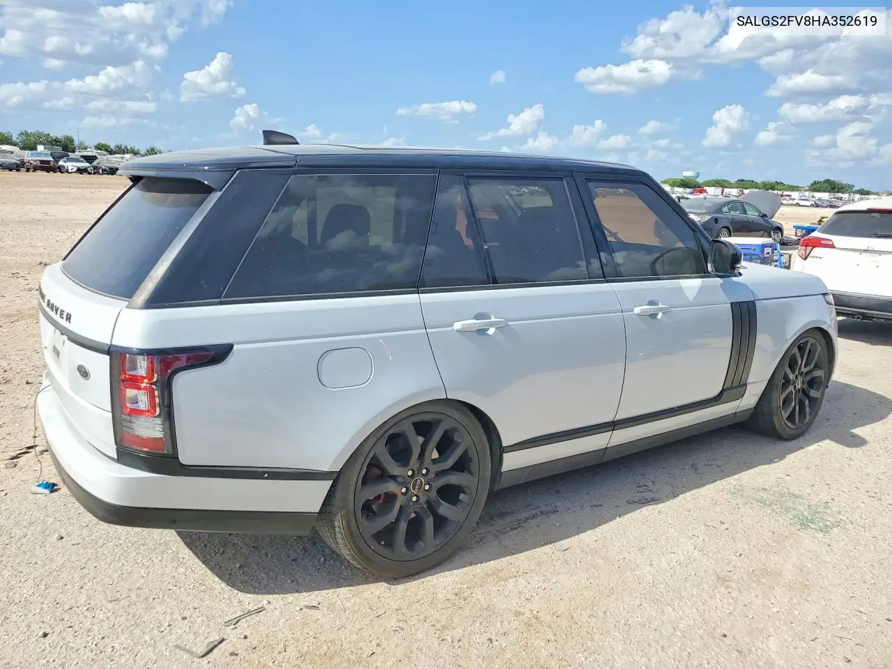 2017 Land Rover Range Rover Hse VIN: SALGS2FV8HA352619 Lot: 60127306