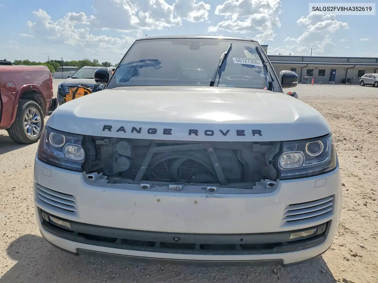 2017 Land Rover Range Rover Hse VIN: SALGS2FV8HA352619 Lot: 60127306