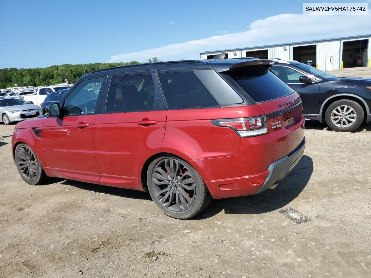 2017 Land Rover Range Rover Sport Hse Dynamic VIN: SALWV2FV5HA175742 Lot: 60268555