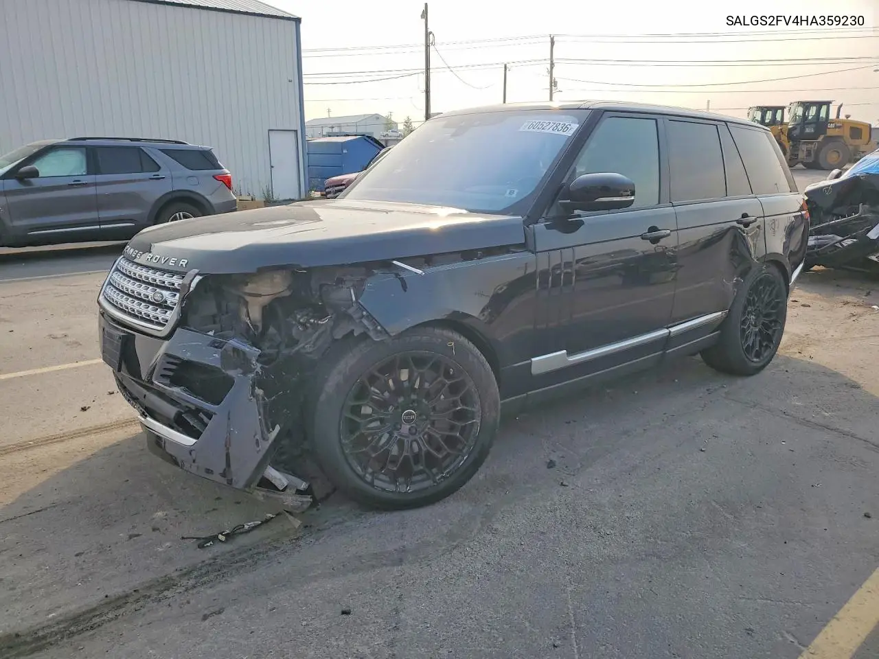 2017 Land Rover Range Rover Hse VIN: SALGS2FV4HA359230 Lot: 60527836