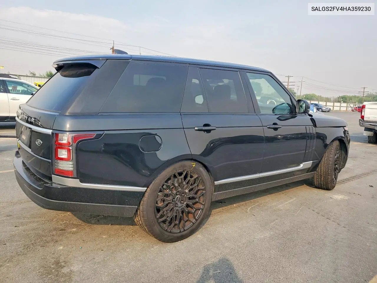 2017 Land Rover Range Rover Hse VIN: SALGS2FV4HA359230 Lot: 60527836