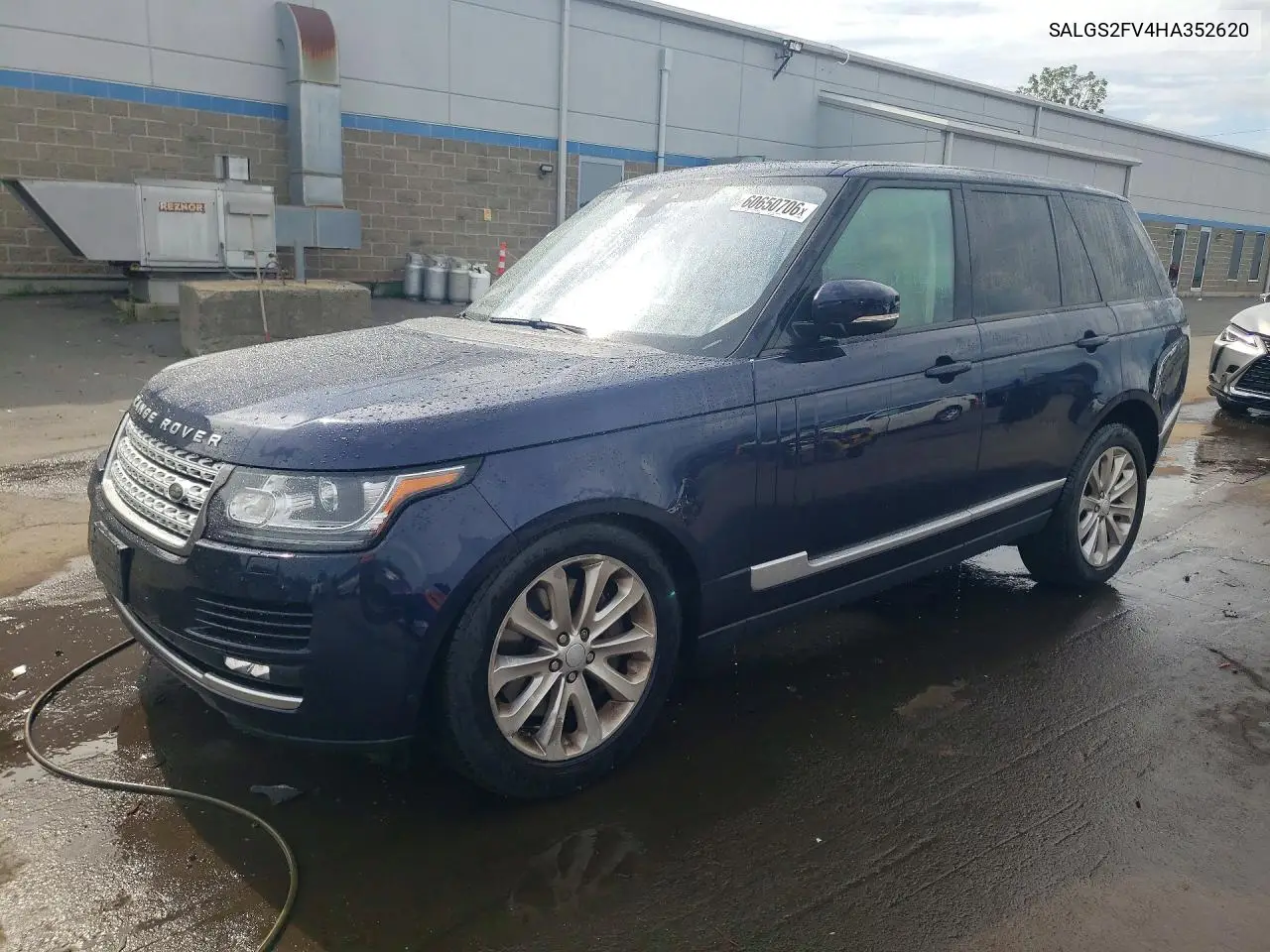 2017 Land Rover Range Rover Hse VIN: SALGS2FV4HA352620 Lot: 60650706