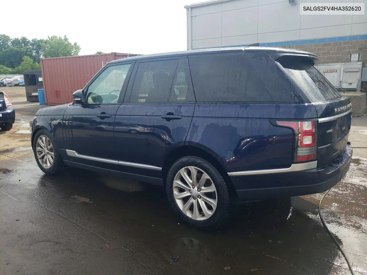 2017 Land Rover Range Rover Hse VIN: SALGS2FV4HA352620 Lot: 60650706