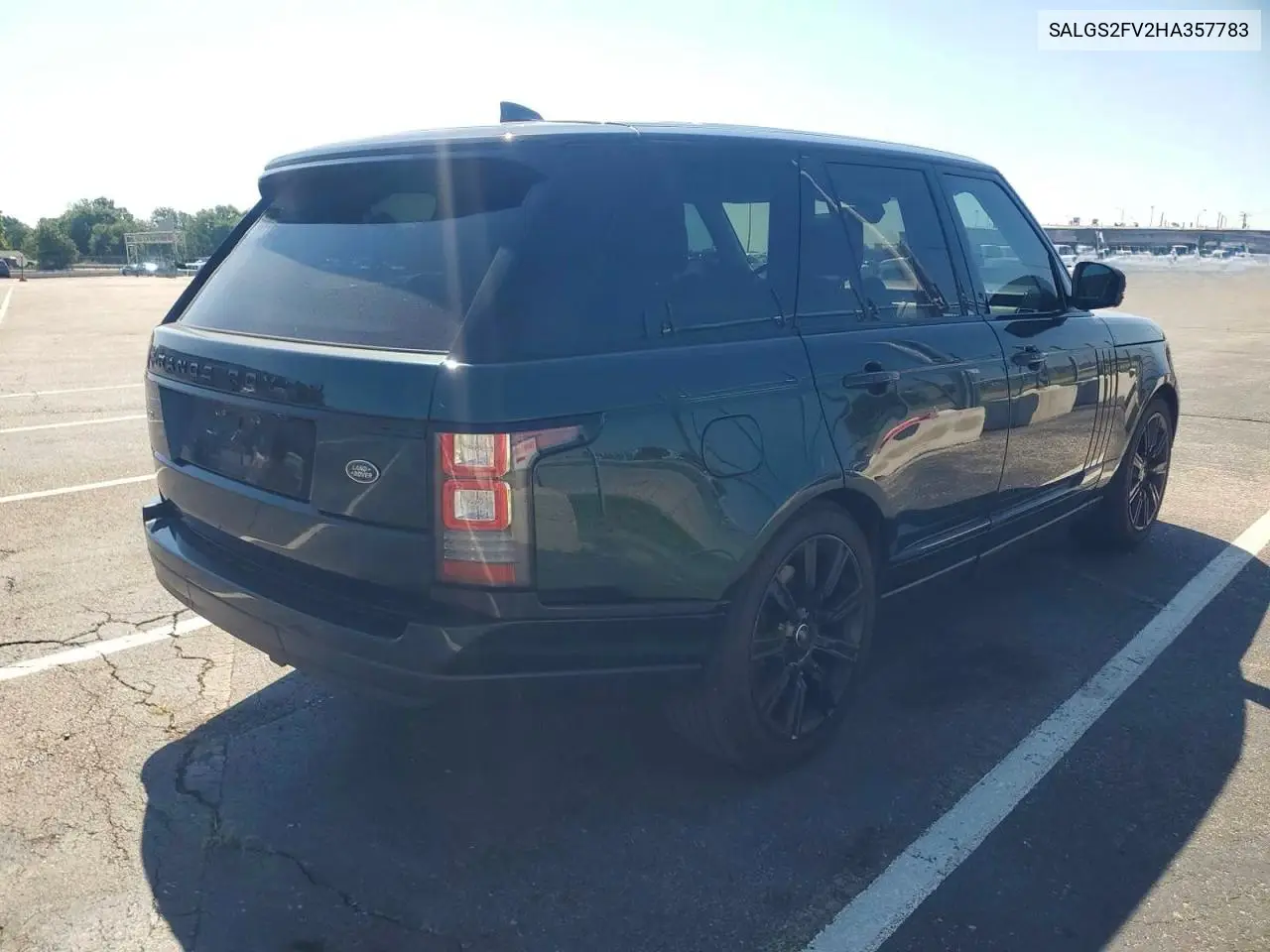 2017 Land Rover Range Rover Hse VIN: SALGS2FV2HA357783 Lot: 60698716