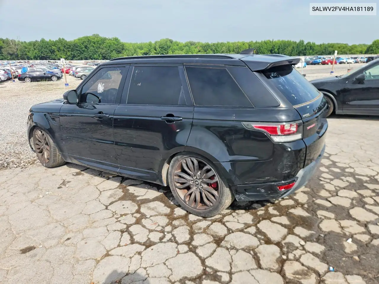 2017 Land Rover Range Rover Sport Hse Dynamic VIN: SALWV2FV4HA181189 Lot: 60805556