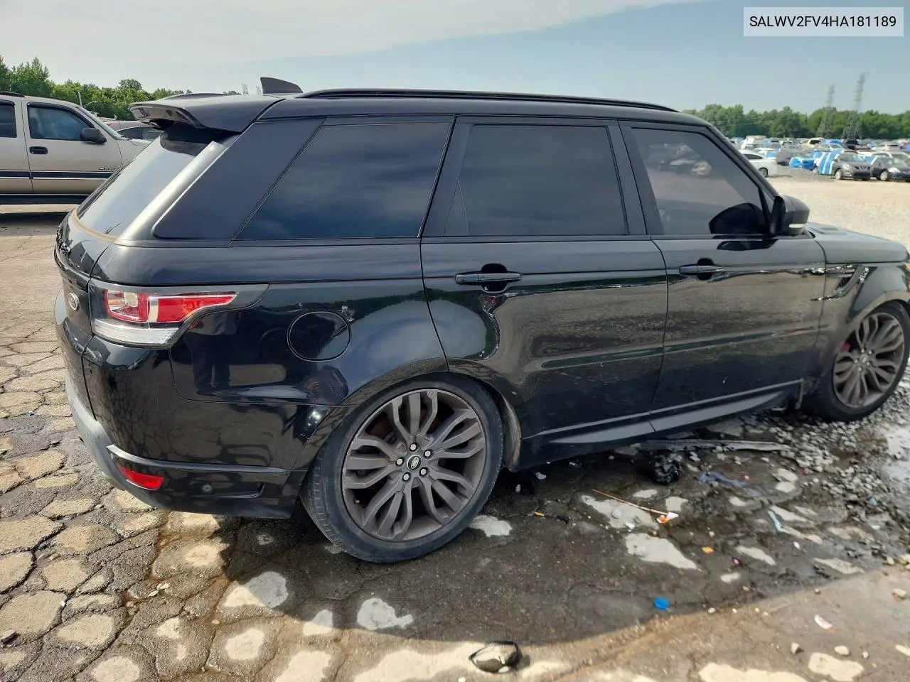 2017 Land Rover Range Rover Sport Hse Dynamic VIN: SALWV2FV4HA181189 Lot: 60805556