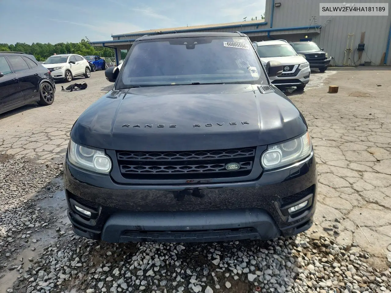 2017 Land Rover Range Rover Sport Hse Dynamic VIN: SALWV2FV4HA181189 Lot: 60805556