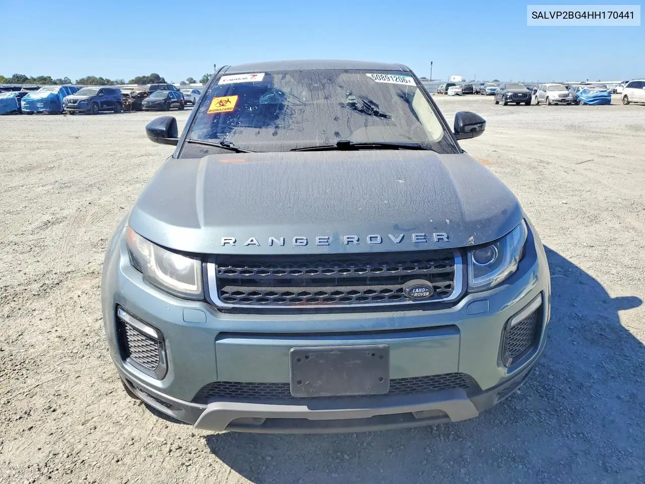 2017 Land Rover Range Rover Evoque Se VIN: SALVP2BG4HH170441 Lot: 60891206