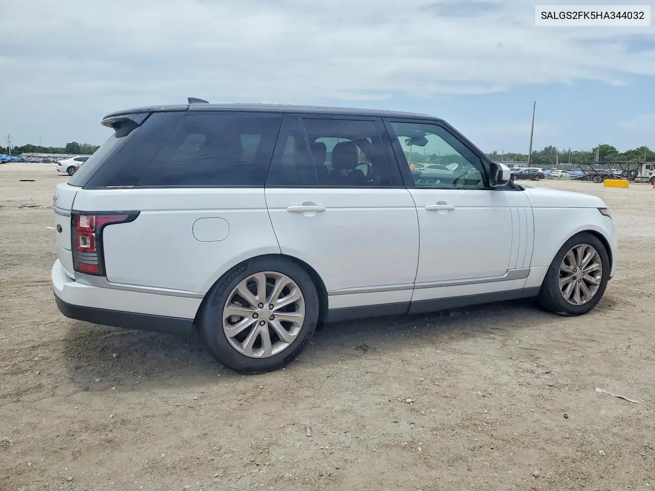 2017 Land Rover Range Rover Hse VIN: SALGS2FK5HA344032 Lot: 60944646