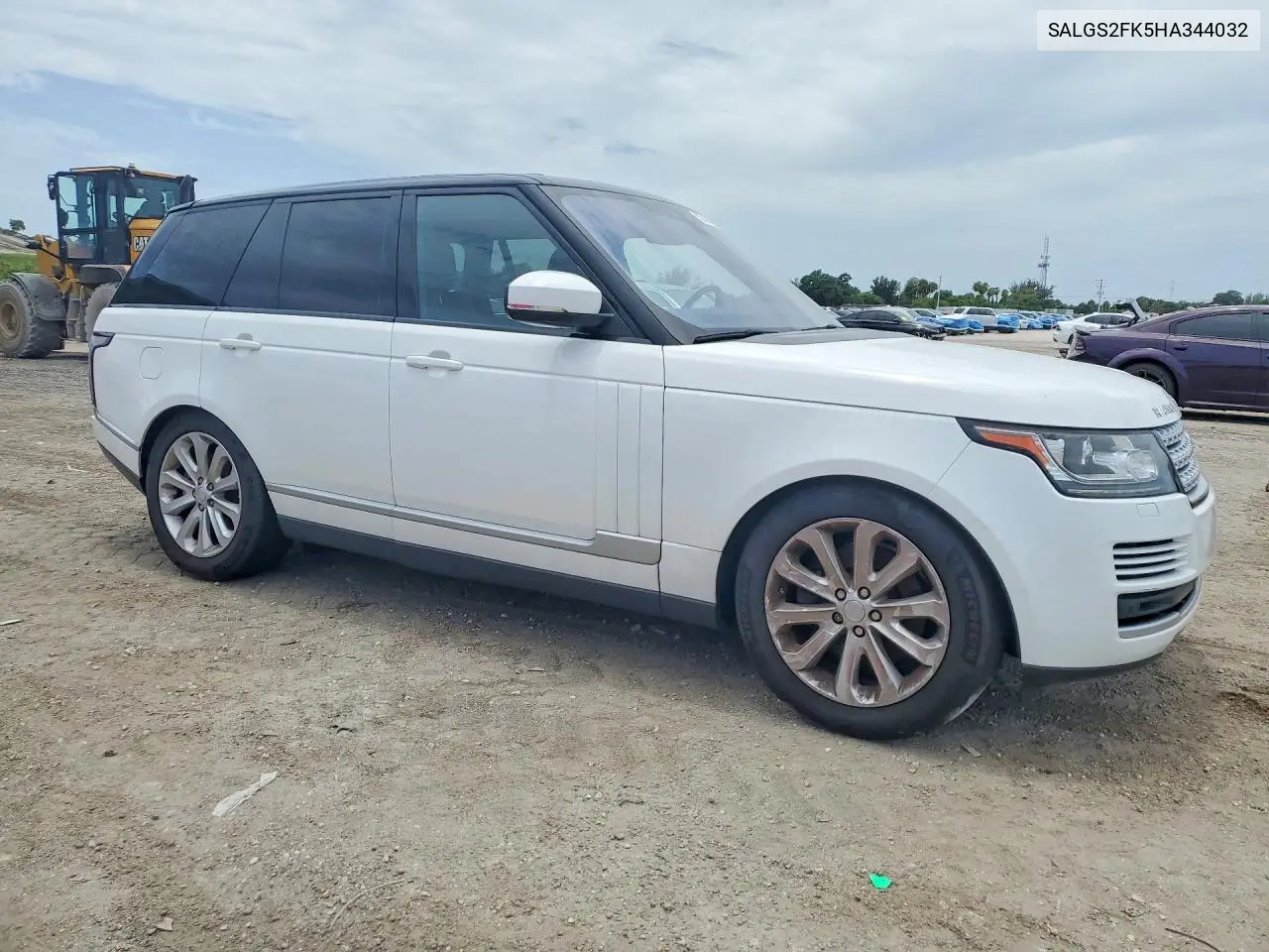 2017 Land Rover Range Rover Hse VIN: SALGS2FK5HA344032 Lot: 60944646