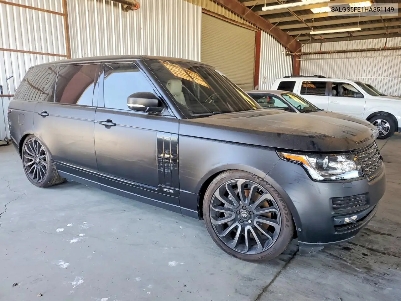 2017 Land Rover Range Rover Supercharged VIN: SALGS5FE1HA351149 Lot: 61190686
