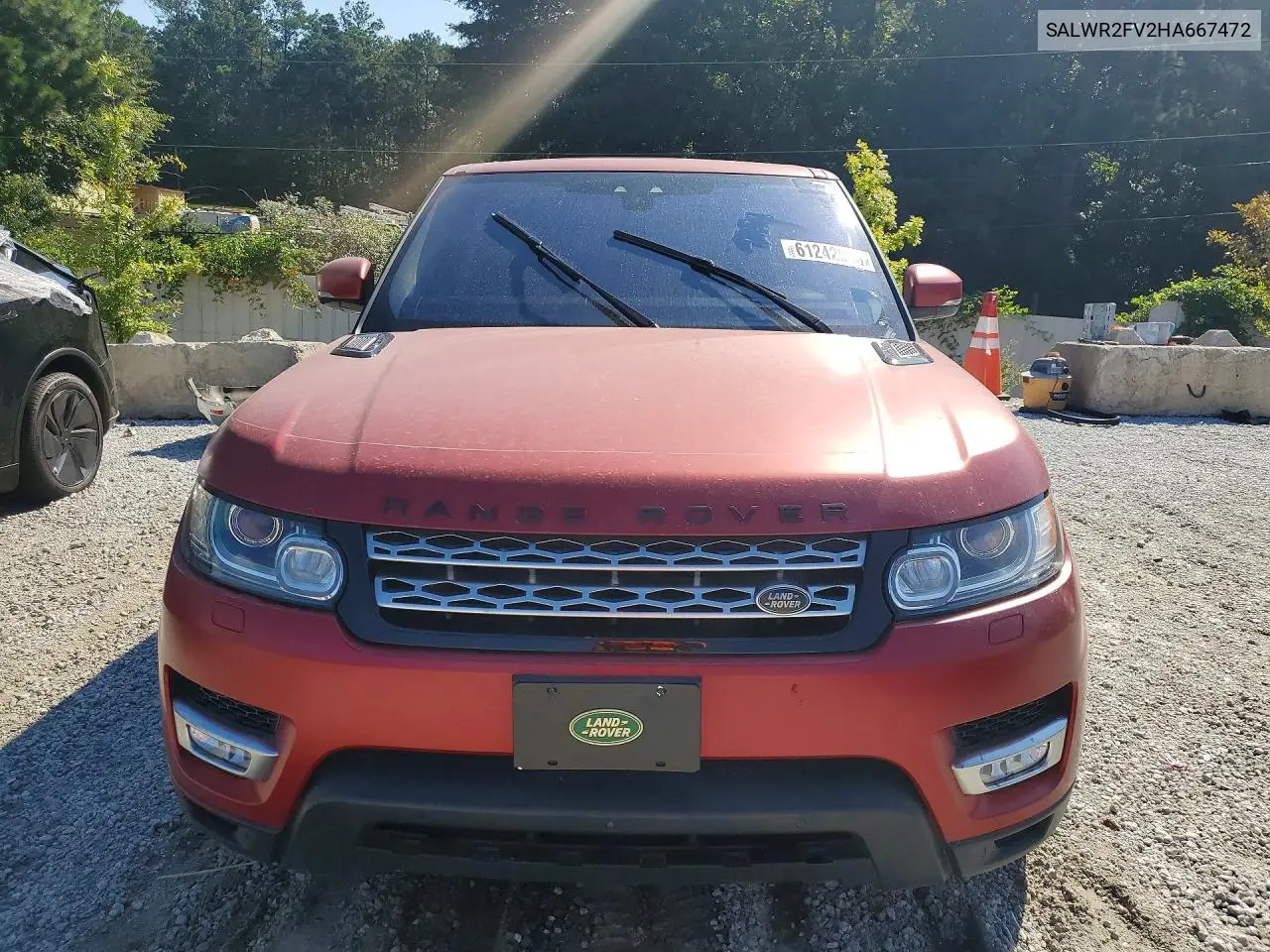 2017 Land Rover Range Rover Sport Hse VIN: SALWR2FV2HA667472 Lot: 61242916