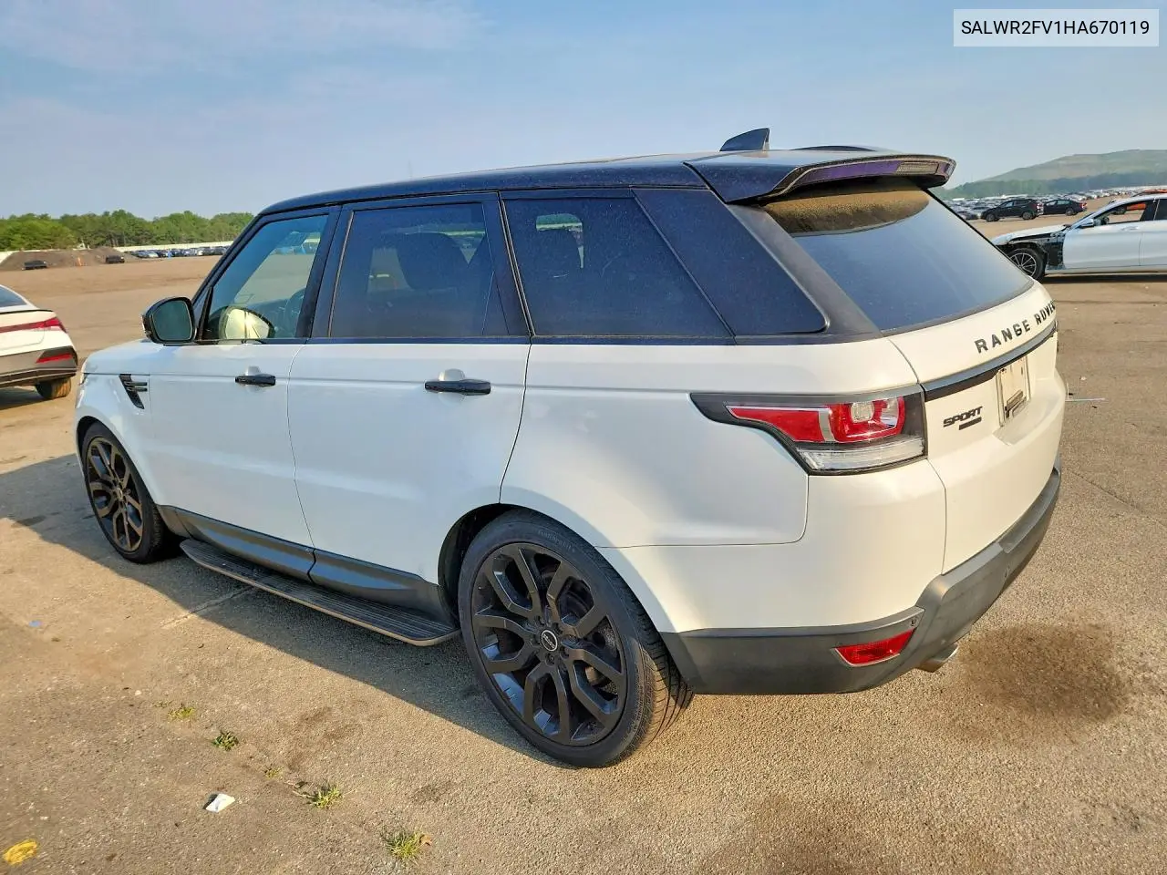 2017 Land Rover Range Rover Sport Hse VIN: SALWR2FV1HA670119 Lot: 61628356