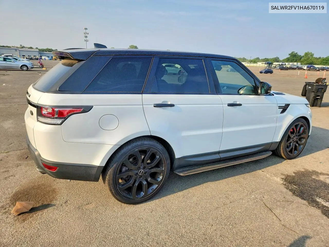 2017 Land Rover Range Rover Sport Hse VIN: SALWR2FV1HA670119 Lot: 61628356