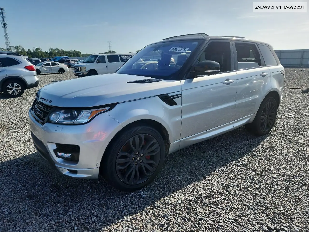 2017 Land Rover Range Rover Sport Hse Dynamic VIN: SALWV2FV1HA692231 Lot: 61630576