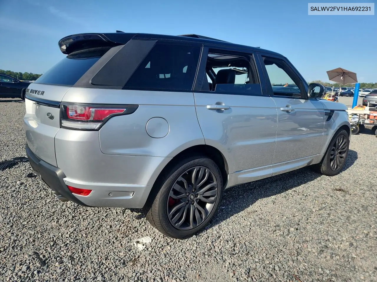 2017 Land Rover Range Rover Sport Hse Dynamic VIN: SALWV2FV1HA692231 Lot: 61630576