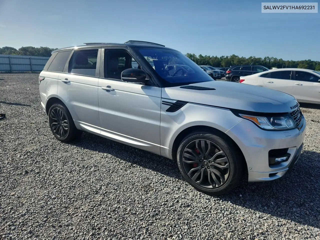 2017 Land Rover Range Rover Sport Hse Dynamic VIN: SALWV2FV1HA692231 Lot: 61630576