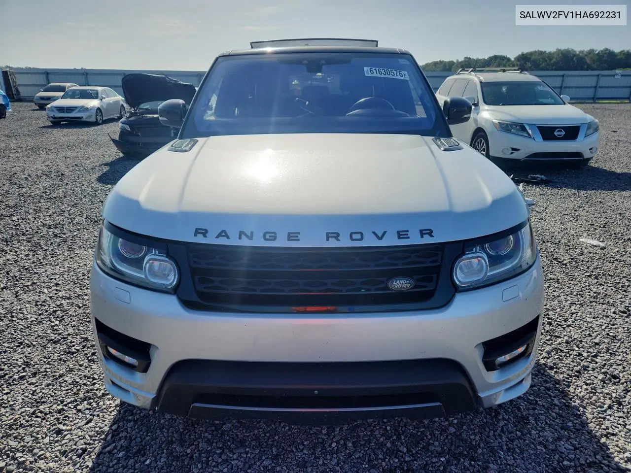 2017 Land Rover Range Rover Sport Hse Dynamic VIN: SALWV2FV1HA692231 Lot: 61630576