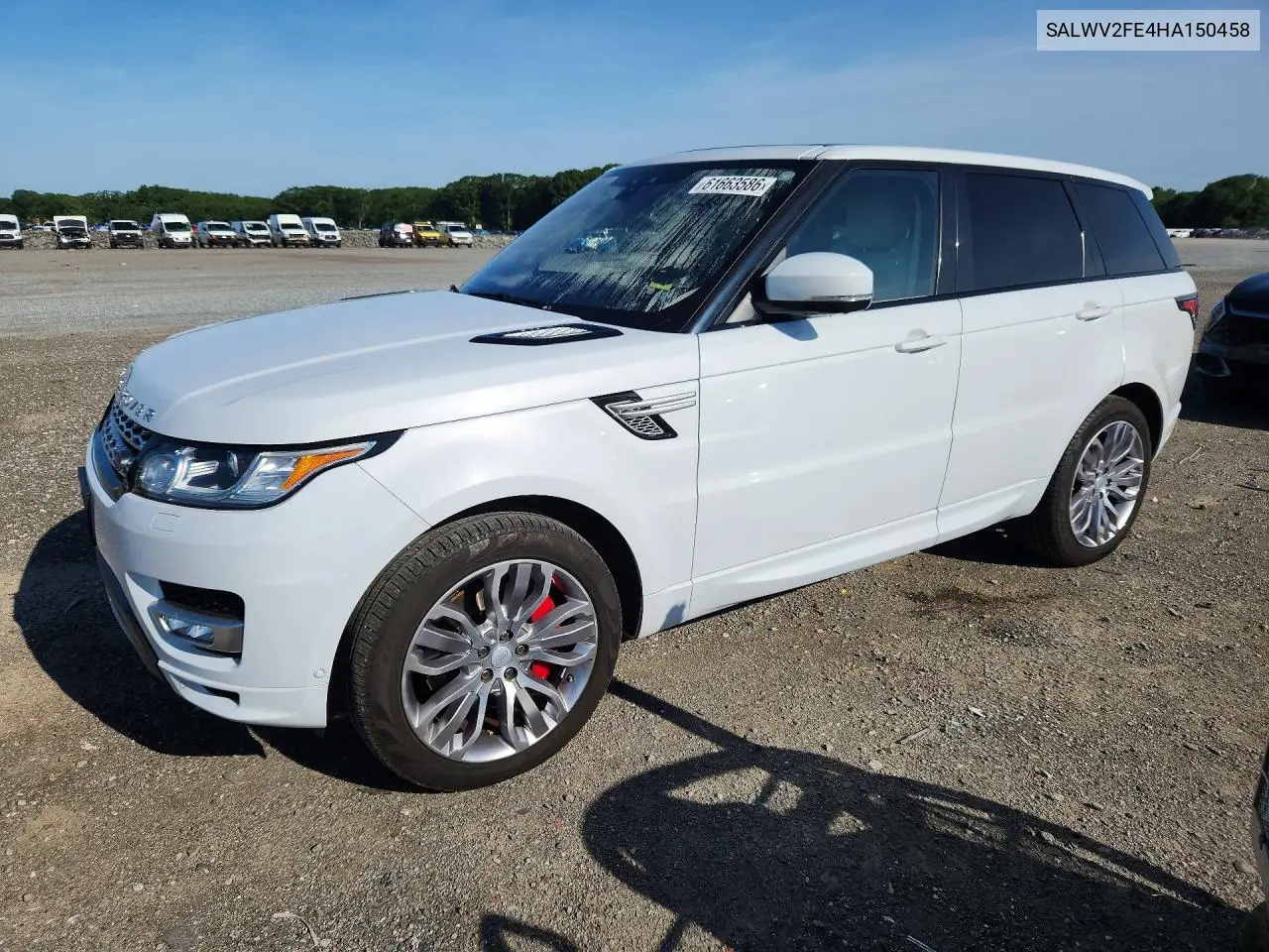 2017 Land Rover Range Rover Sport Autobiography VIN: SALWV2FE4HA150458 Lot: 61663586