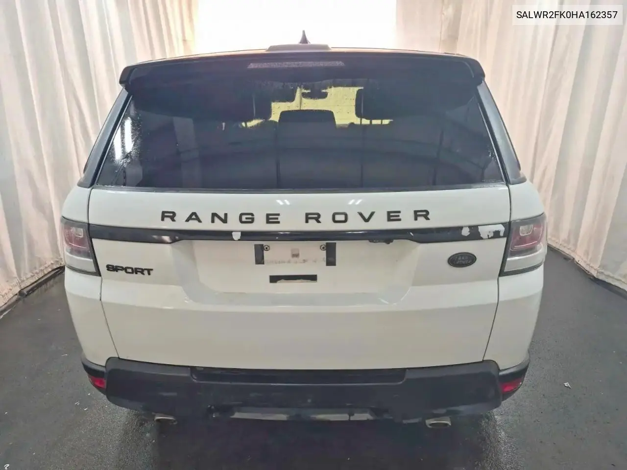 2017 Land Rover Range Rover Sport Hse VIN: SALWR2FK0HA162357 Lot: 61765156