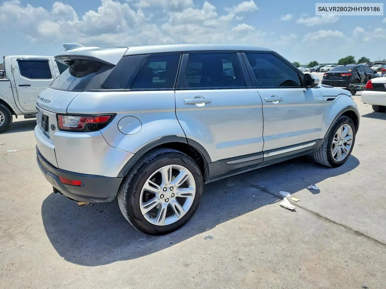 2017 Land Rover Range Rover Evoque Hse VIN: SALVR2BG2HH199186 Lot: 62068896