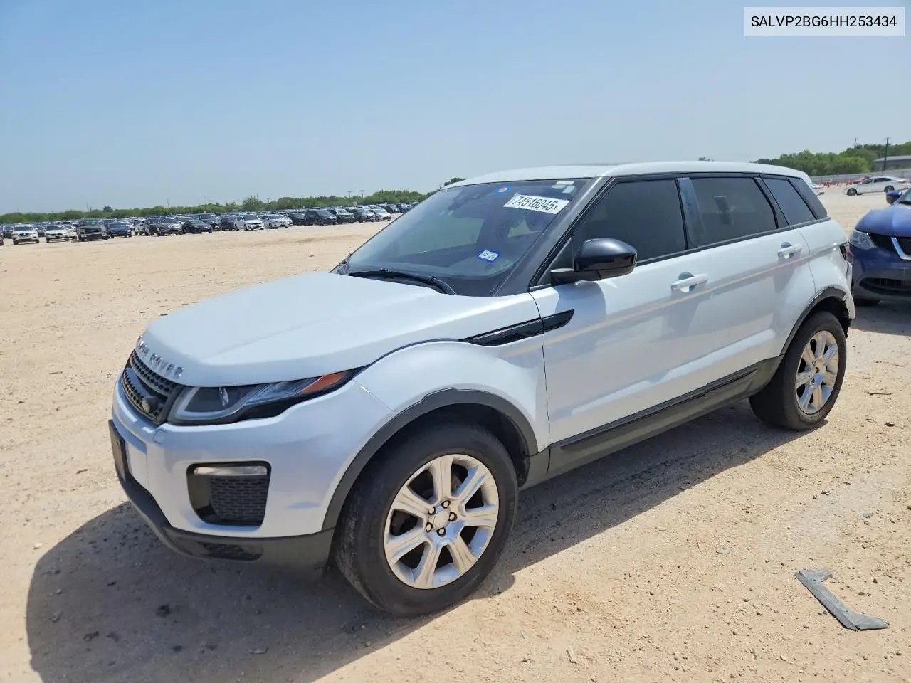 2017 Land Rover Range Rover Evoque Se VIN: SALVP2BG6HH253434 Lot: 74516045