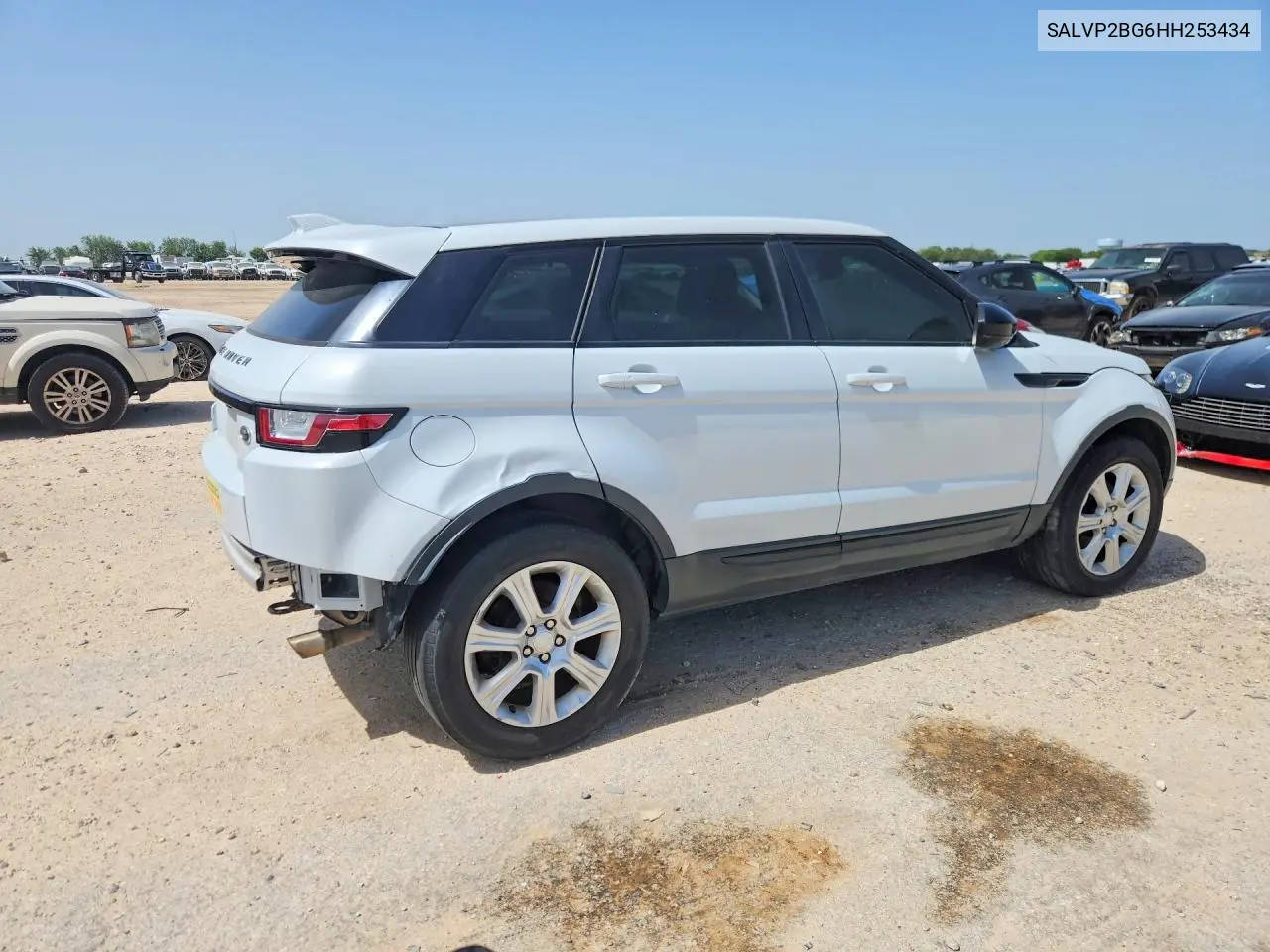2017 Land Rover Range Rover Evoque Se VIN: SALVP2BG6HH253434 Lot: 74516045