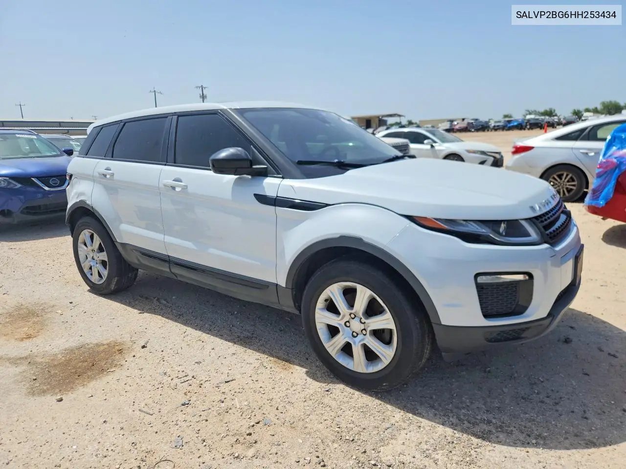 2017 Land Rover Range Rover Evoque Se VIN: SALVP2BG6HH253434 Lot: 74516045