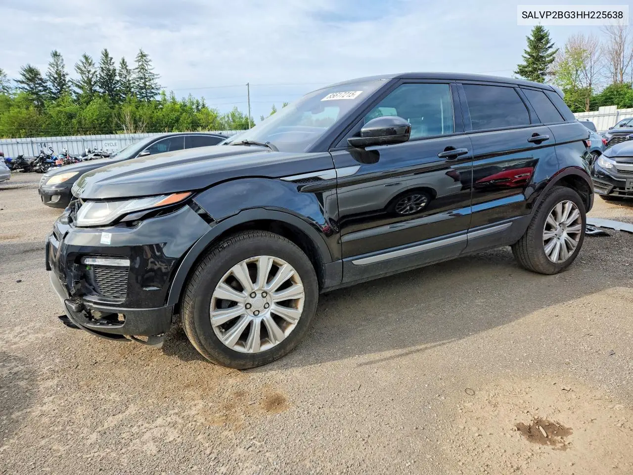 2017 Land Rover Range Rover Evoque Se VIN: SALVP2BG3HH225638 Lot: 85617215