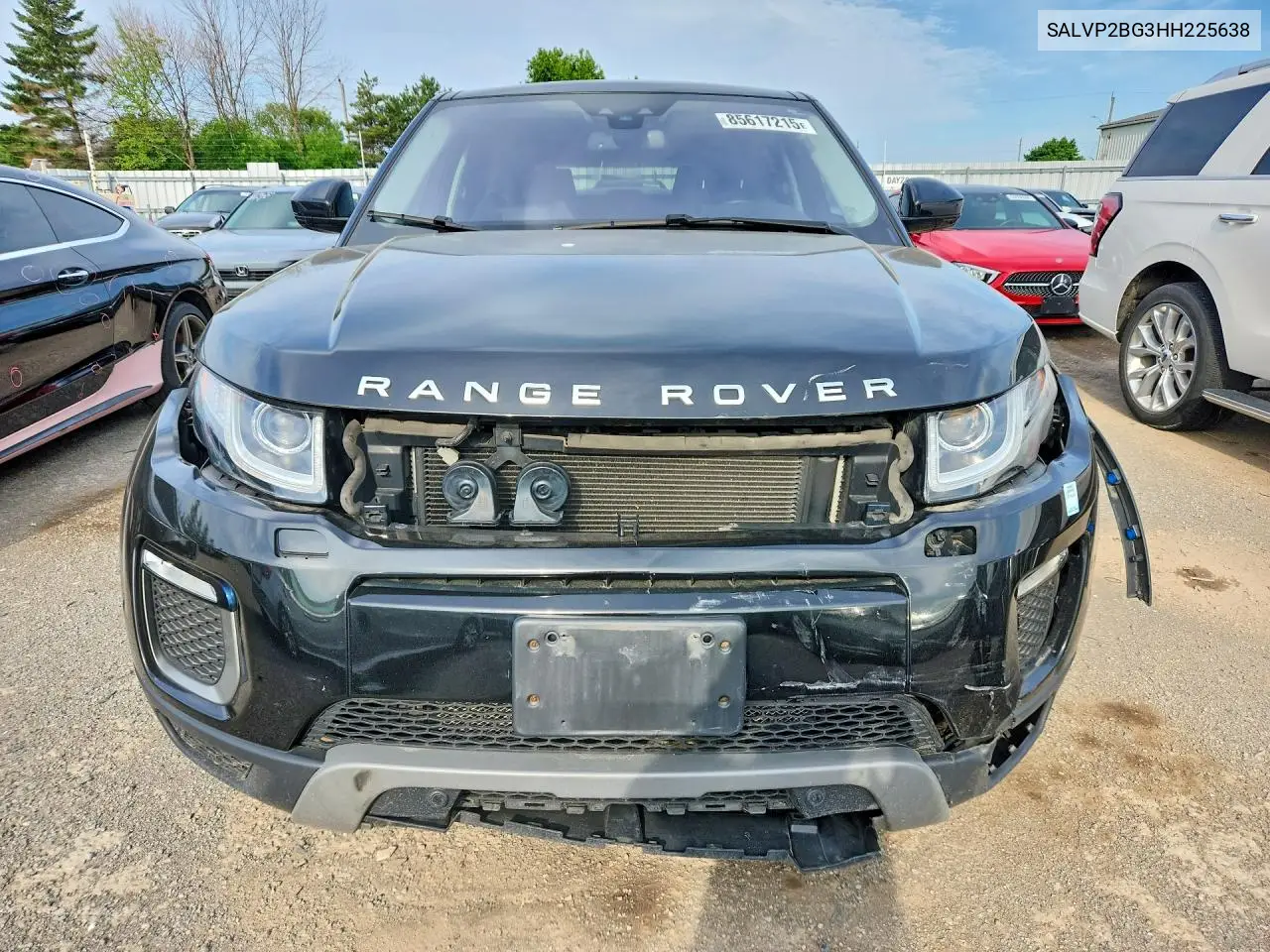 2017 Land Rover Range Rover Evoque Se VIN: SALVP2BG3HH225638 Lot: 85617215