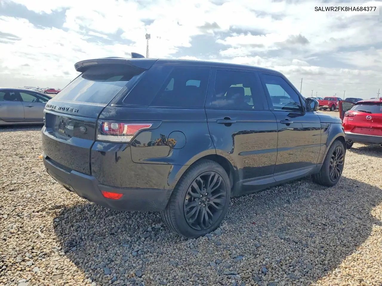 2017 Land Rover Range Rover Sport Hse VIN: SALWR2FK8HA684377 Lot: 85974455