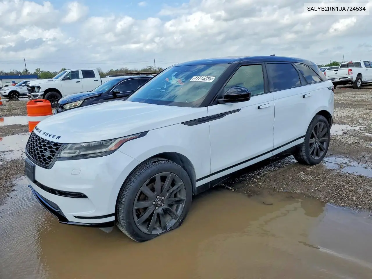 2018 Land Rover Range Rover Velar S 4C Diesel VIN: SALYB2RN1JA724534 Lot: 41745236