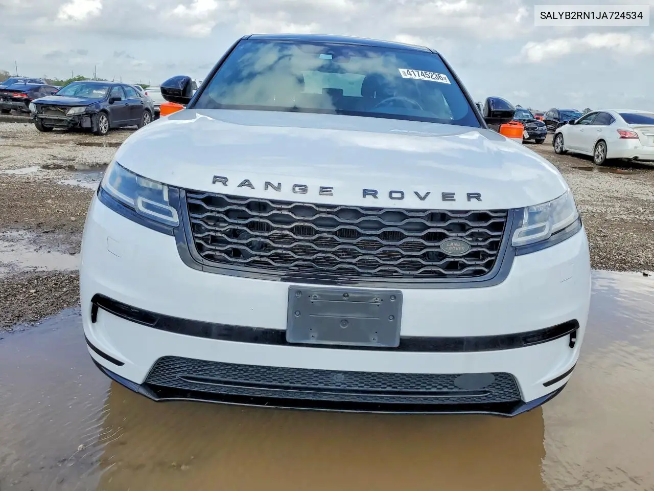 2018 Land Rover Range Rover Velar S 4C Diesel VIN: SALYB2RN1JA724534 Lot: 41745236