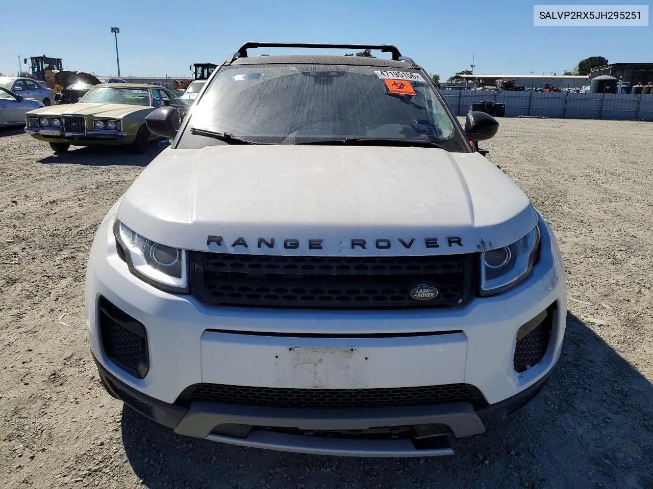2018 Land Rover Range Rover Evoque Se VIN: SALVP2RX5JH295251 Lot: 47195156