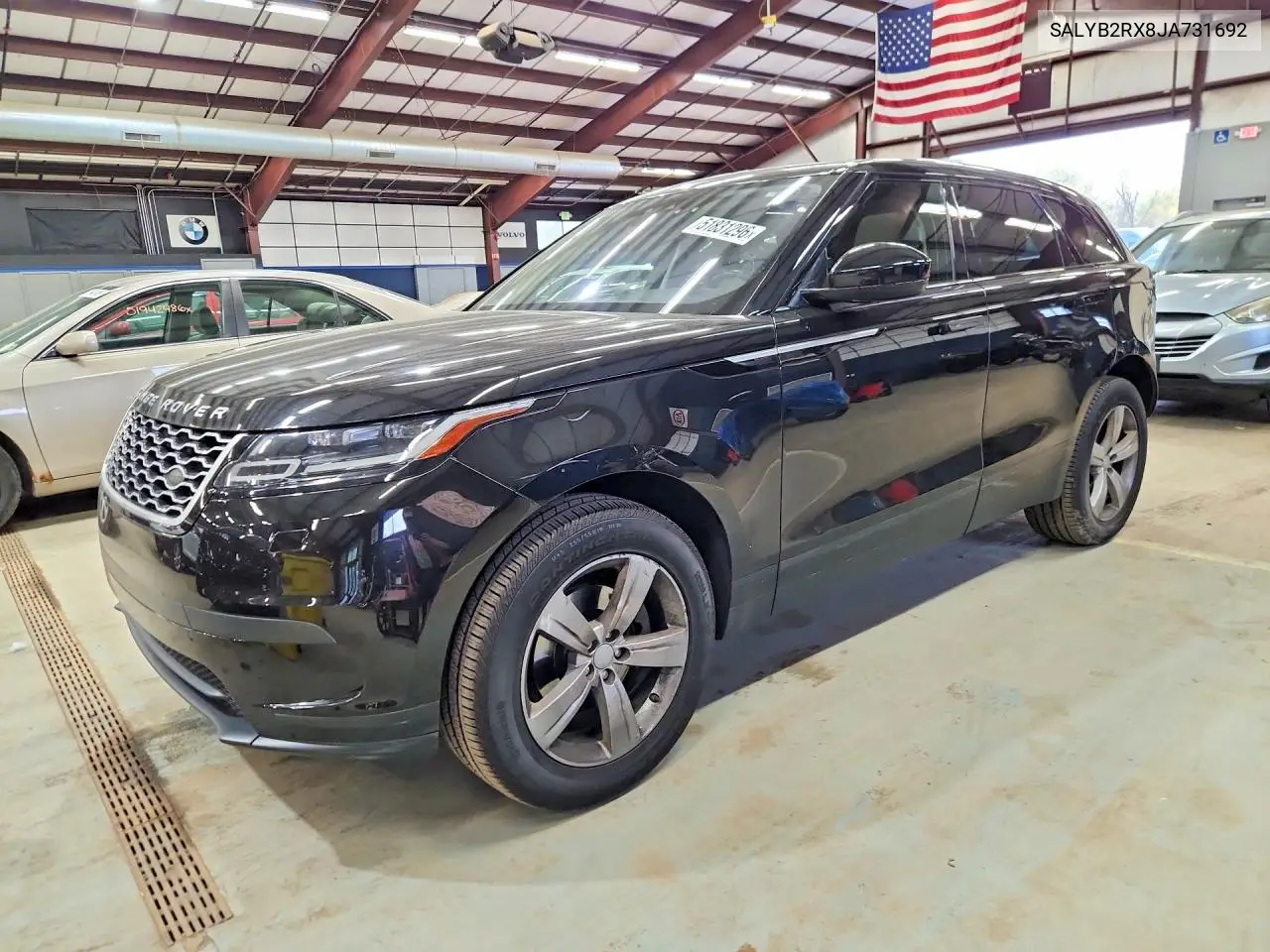 2018 Land Rover Range Rover Velar S VIN: SALYB2RX8JA731692 Lot: 51831296