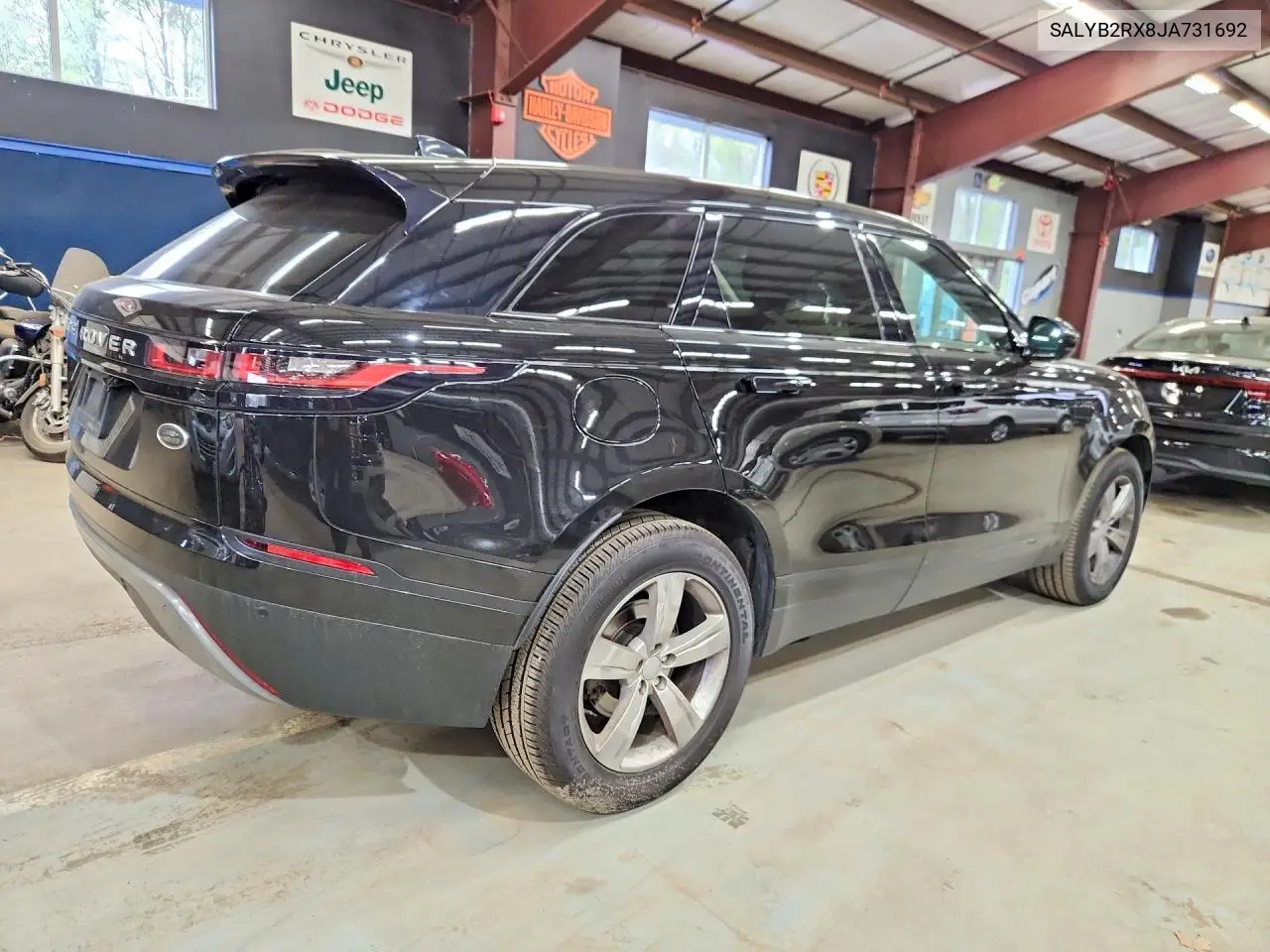 2018 Land Rover Range Rover Velar S VIN: SALYB2RX8JA731692 Lot: 51831296
