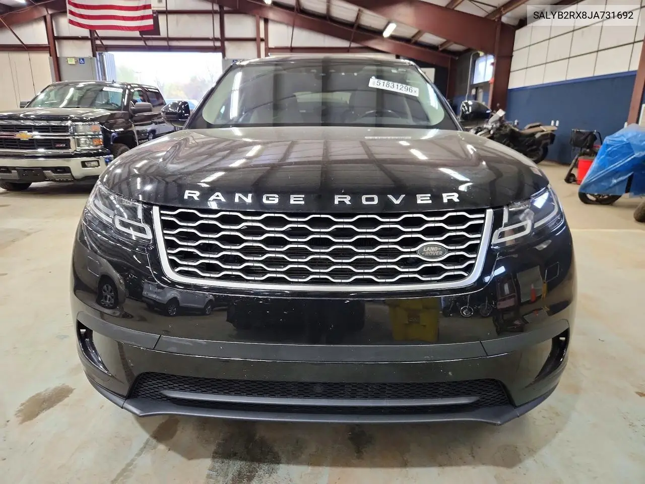 2018 Land Rover Range Rover Velar S VIN: SALYB2RX8JA731692 Lot: 51831296